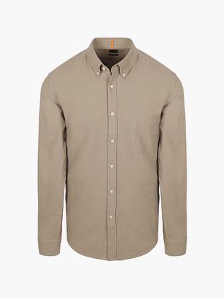 BOSS Rickert Skjorte Kaki