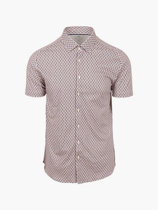 Desoto Manches Courtes Jersey Chemise Impression Multicolore