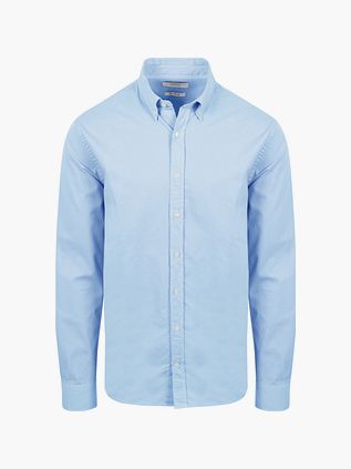 King Essentials The Tommy Skjorte Lyseblå