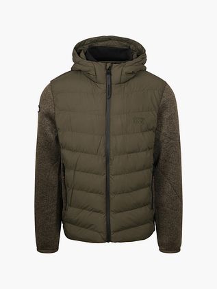 Kurtka zimowa Superdry Storm Jack z kapturem w kolorze oliwkowym