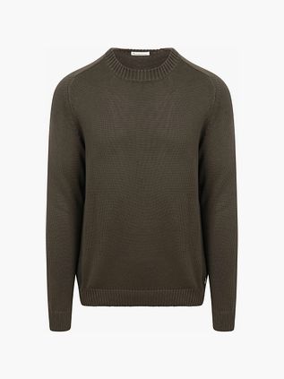 Sweter KnowledgeCotton Apparel w kolorze oliwkowym