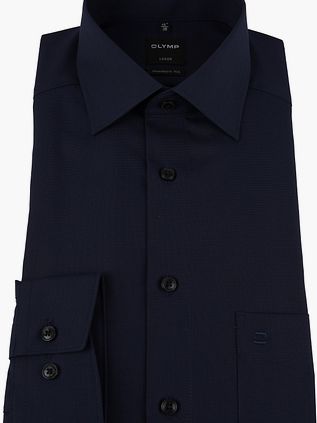 Camicia OLYMP Luxor Modern-Fit blu scuro