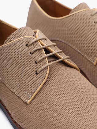 Melik Sko Derby Canad Beige