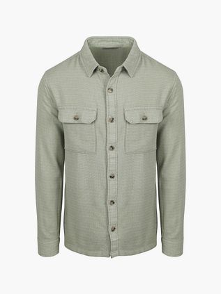 Overshirt Suitable Structure w kolorze zielonym