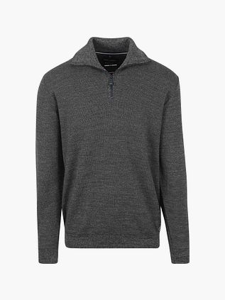 Pullover half-zip CASAMODA verde scuro