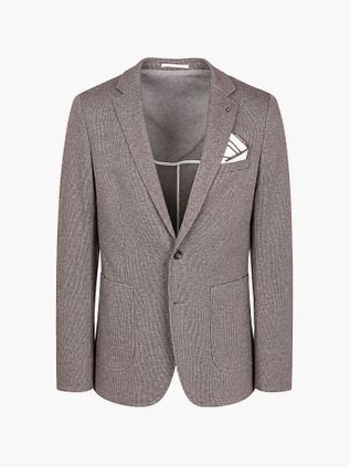 Suitable Blazer Fame Houndstooth Tabacco