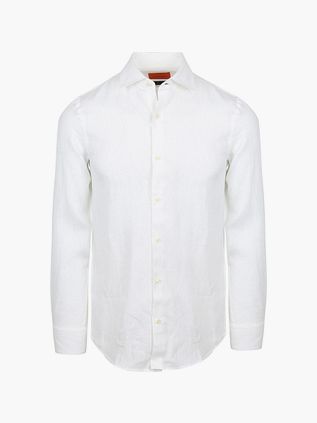 Suitable Skjorte Hvidt Linned