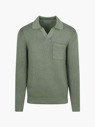Sweter Suitable Raw Riva Knit w kolorze zielonym