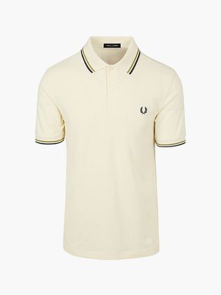Koszulka polo Fred Perry z kontrastową lamówką M3600 w kolorze ecru 46A