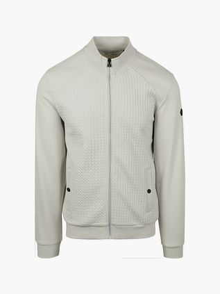 No Excess Vest Lynlås Jacquard Kridt