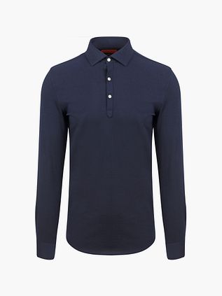 Suitable Poloskjorte Piqué Navy
