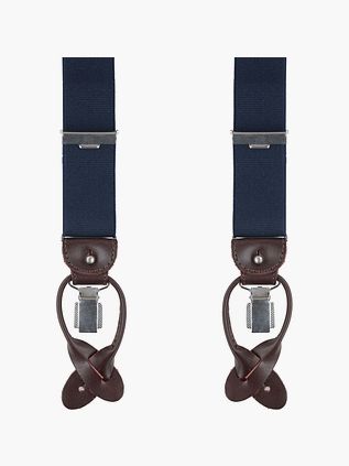 Bretelle Luxe Profuomo blu scuro