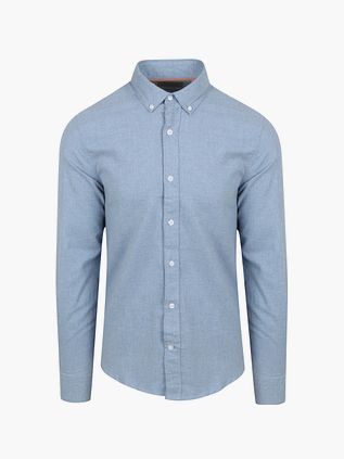 Suitable Shirt Flanel Light Blue