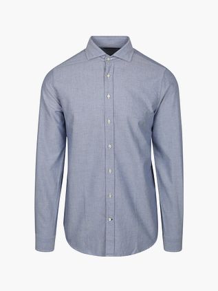 Steppin' Out Skjorte Oxford Lysblå