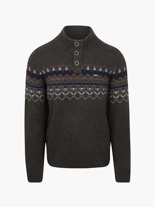 Sweter NZA Iker Nordic Wool Blend w kolorze hazel