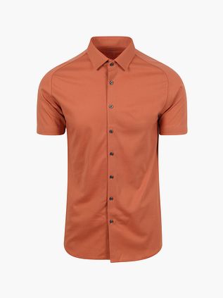 Desoto Chemise Jersey Manches Courtes Orange Pêche