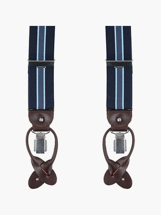 Profuomo Luxe Tirantes Azul Marino Azul Claro