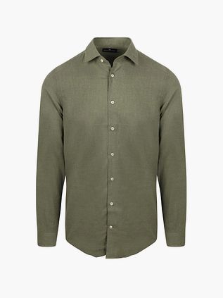 Suitable Hemd Flanell Olive