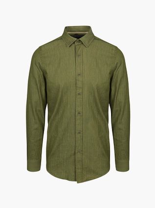 Suitable Skjorte Vasket Grøn