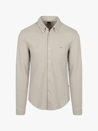 BOSS Myjersey Skjorte Ecru