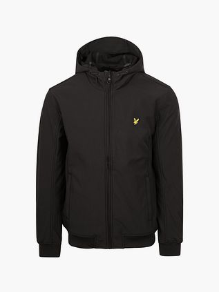 Lyle & Scott Jacke Softshell Fleece Schwarz