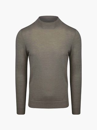 Profuomo Turtleneck Trøje Merino Grøn