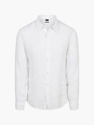 BOSS Relegant Skjorte Hvid