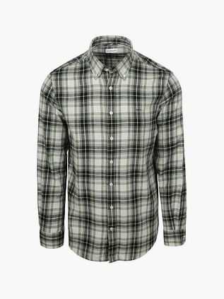 McGregor Camisa Franela Cuadros Verde