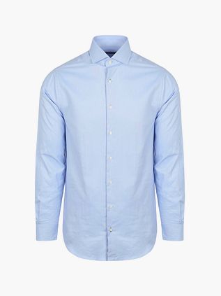 Steppin' Out Skjorte Oxford Lyseblå