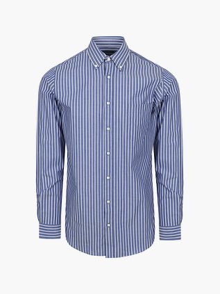 Steppin' Out Skjorte Striber Blå