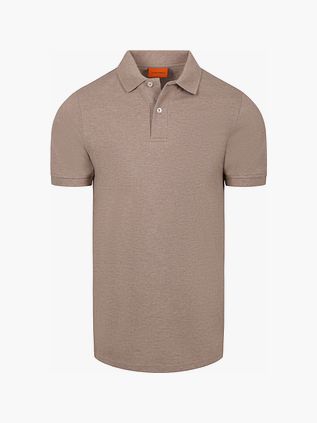 Suitable MEL Polo Piqué Camel