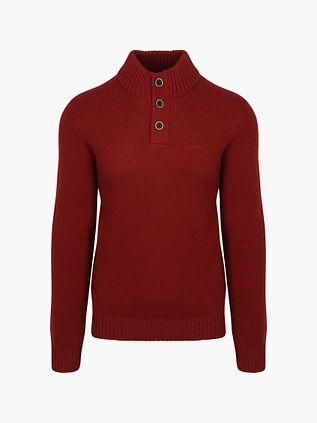Sweter NZA Mocker Adan w kolorze wiśniowoczerwonym
