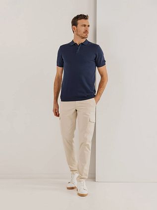 State of Art Polo Knitted Navy