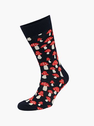 Happy Socks sokker med svampe-print i rød
