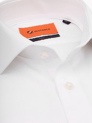 Suitable Hvid Skjorte Slim Fit DR-01