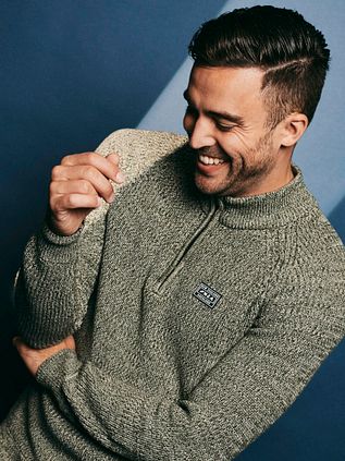 NZA Half Zip Pullover Drake Grün