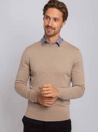 Suitable Pull Laine Mérinos Sand