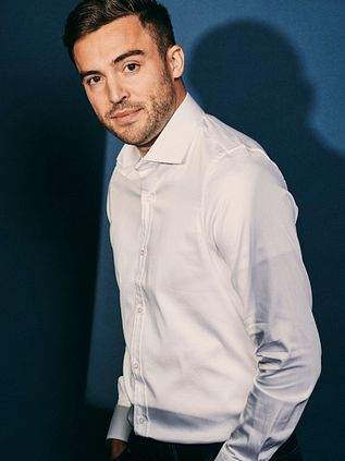 Suitable Chemise Satin Blanche