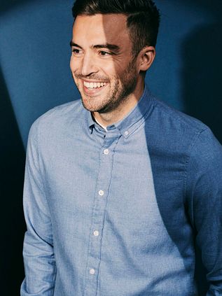 Suitable Shirt Flanel Light Blue