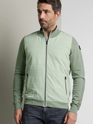 Vanguard Cardigan Zippé Vert