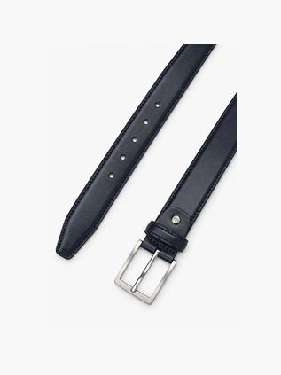 Suitable Riem Leer Navy