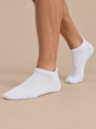 Falke Cool Kick ankelstrømpe hvid