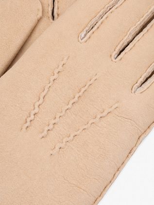 Hestra Handschuh Bernard Cork Suede Cognac