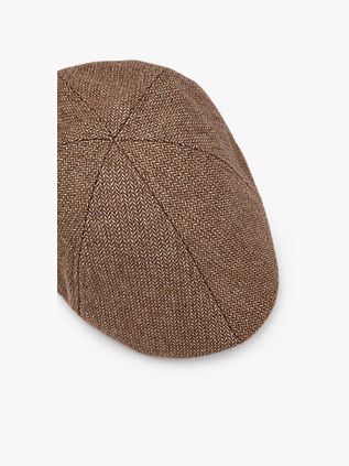 Barts Herringbone Mitchell Cap Bruin