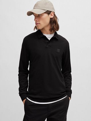 BOSS Passerby Polo Zwart