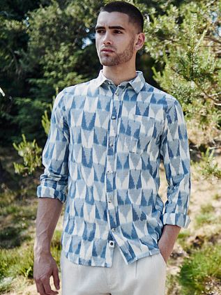 Anerkjendt Skjorte Aklouis Blå