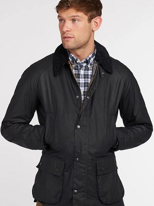 Barbour Ashby Wachsjacke Navy