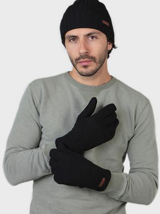 Barts Gloves Haakon Lambswool Black