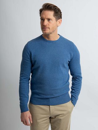 Maglione Steppin' Out blu cobalto