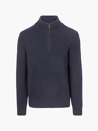 BOSS Maglione Half Zip Kurano Navy